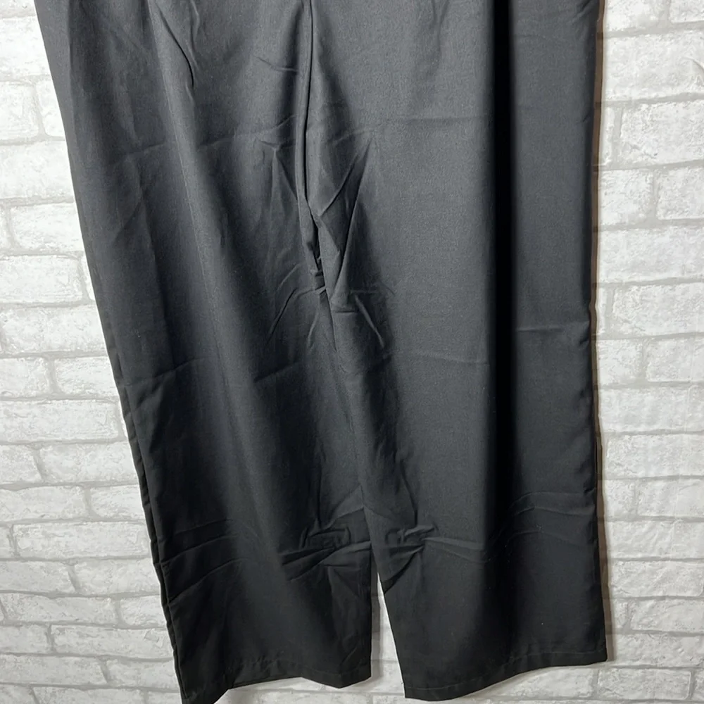 Lattlelier black high waisted pleated pants size xl - Picture 8 of 14